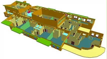 3d map of school
